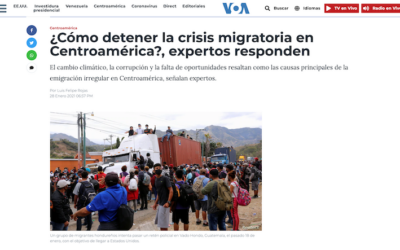 ¿Cómo detener la crisis migratoria en Centroamérica?, expertos responden
