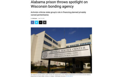 Alabama prison throws spotlight on Wisconsin bonding agency
