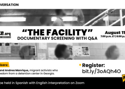 #FreedomForAll: “The Facility” Documentary Screening with Q&A